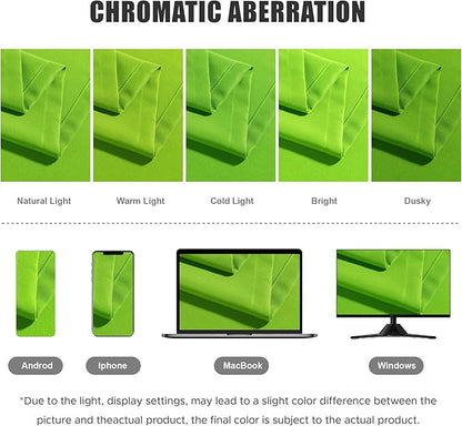BONZER Waterproof Indoor/Outdoor Curtains for Patio Thick Privacy Grommet Curtains for Bedroom, Living Room, Porch, Pergola, Cabana, 1 Panel, 54W x 108L inch, Green
