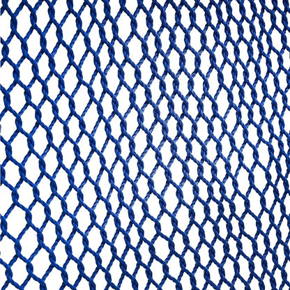 Lazy Daze Hammocks 10.5 FT Double 2 Person Caribbean Rope Hammock, Hand Woven Polyester Hammock with Spreader Bars, for Outside Outdoor Backyard Patio Poolside, 450 LBS Capacity, Blue