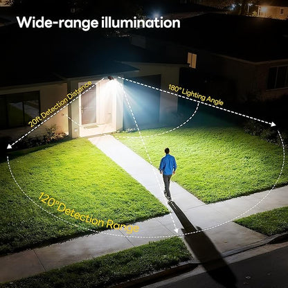 Battery Operated Motion Sensor Light,4000mAh Rechargeable Battery Powered Spotlight 600 Lumen Outdoor IP65 Waterproof for Porch,Yard,Wall,Garden with Dusk to Dawn (Brown-1pcs)