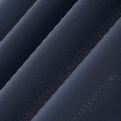 Sun Zero Marina Indoor/Outdoor UV Protectant Energy Efficient Grommet Curtain Panel, 54" x 108", Navy Blue