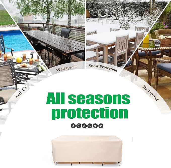F&J Outdoors Patio Furniture Covers, Waterproof Anti-UV - Image 8