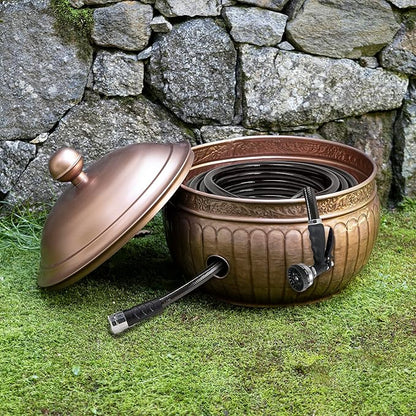 La Jolla Hose Pot with Lid - Copper Finish by Good Directions