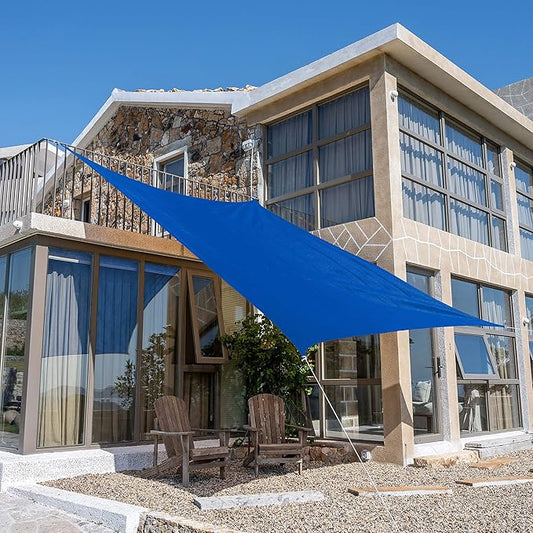 Tronssien Rectangle 10'x13' Sun Shade Sail,95% UV Blockage Canopy Awning for Outdoor Patio and Garden, Yard Activities