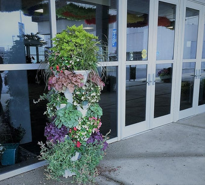 Mr. Stacky 5 Tiered Vertical Gardening Planter, Indoor & Outdoor