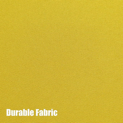BONZER Waterproof Outdoor Curtains for Patio Porch Pergola Cabana Light Filtering Privacy Grommet Indoor Curtain Panels for Bedroom Living Room, 1 Panel, 54W x 120L inch, Yellow